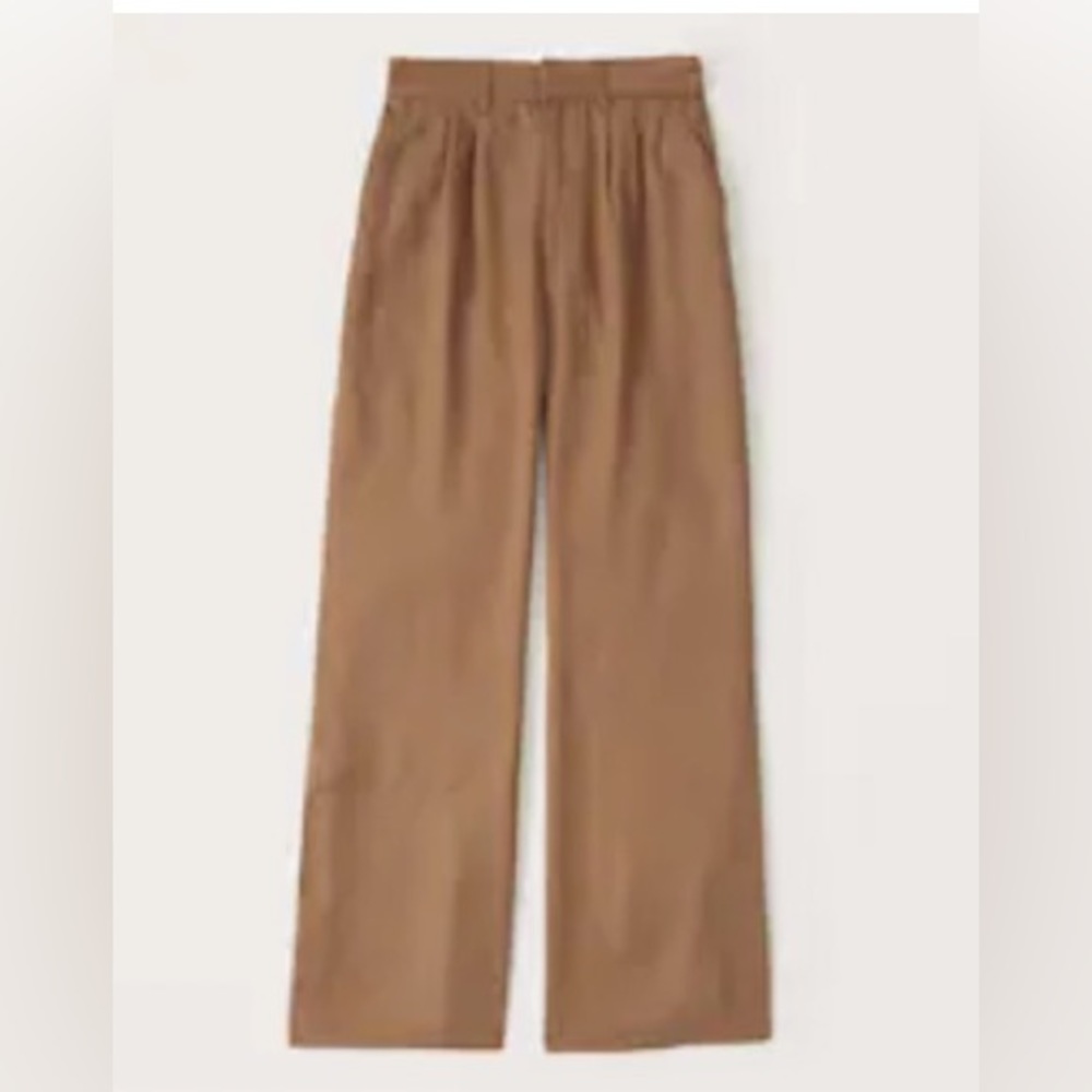 Abercrombie Tailored Wide-Leg Pants